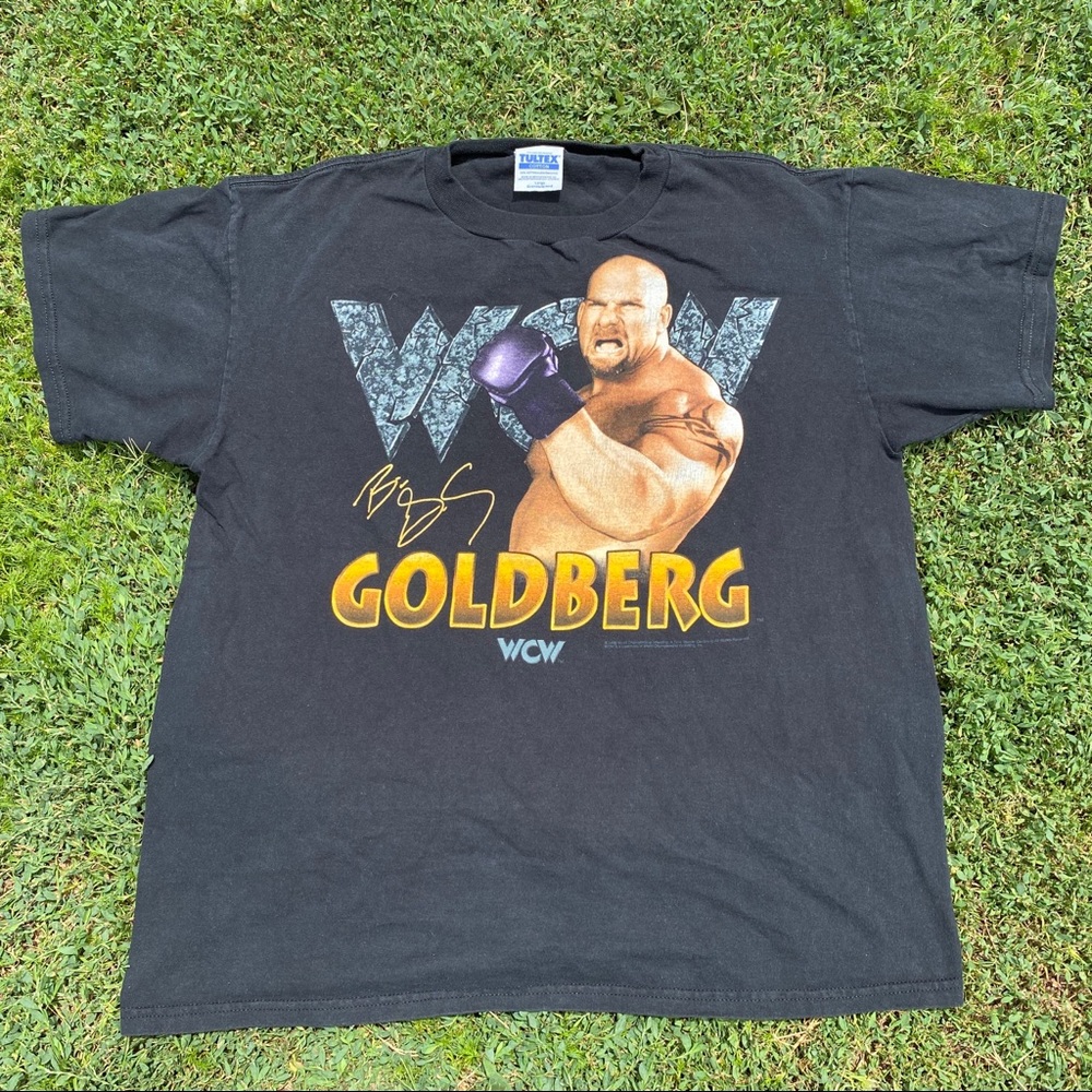 Vintage 1998 Goldberg WWE wresting tee